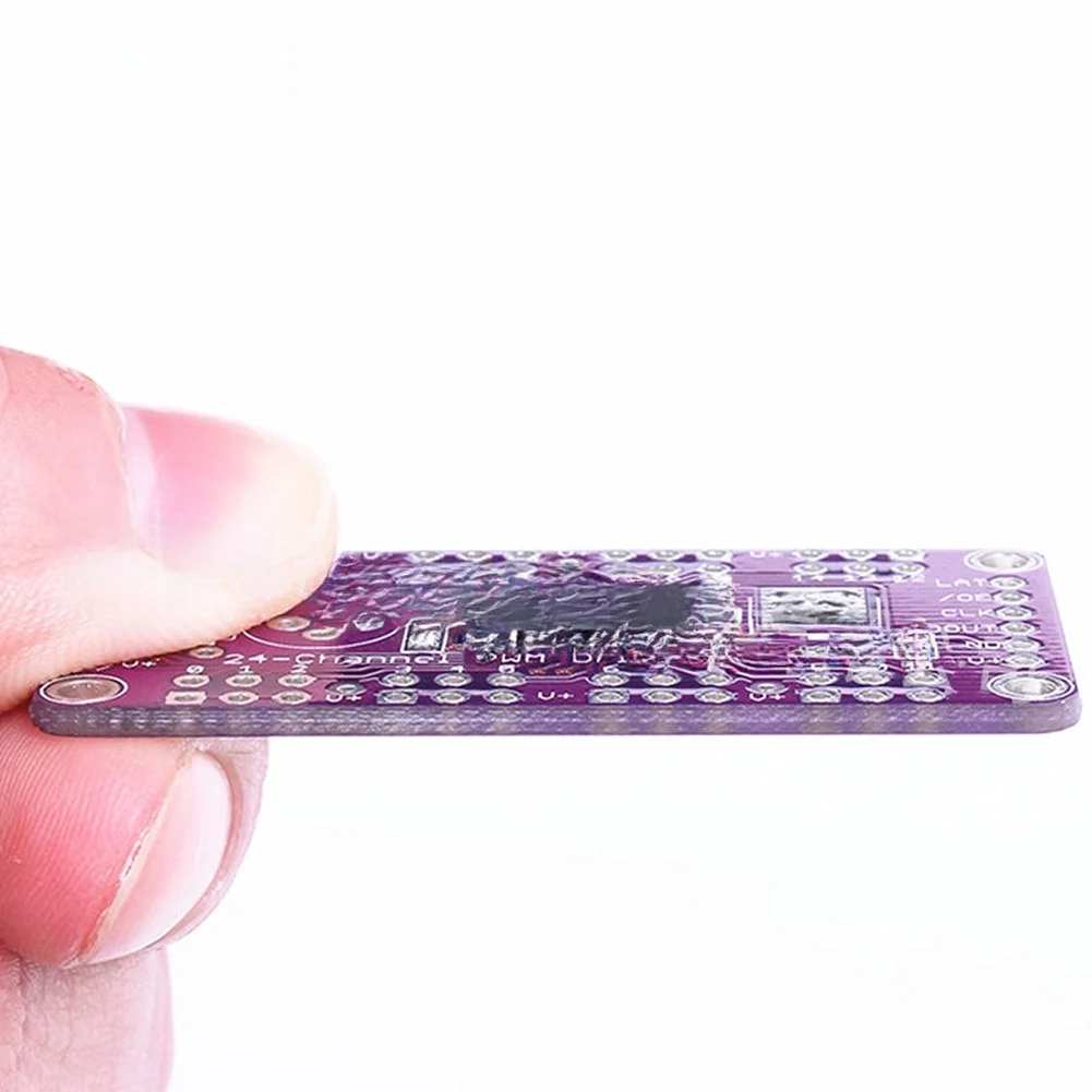 TLC5947 24 Channel 12bit LED Driver Module Featuring 30MHz Data Transfer For Precise Brightness Control Up To 30V