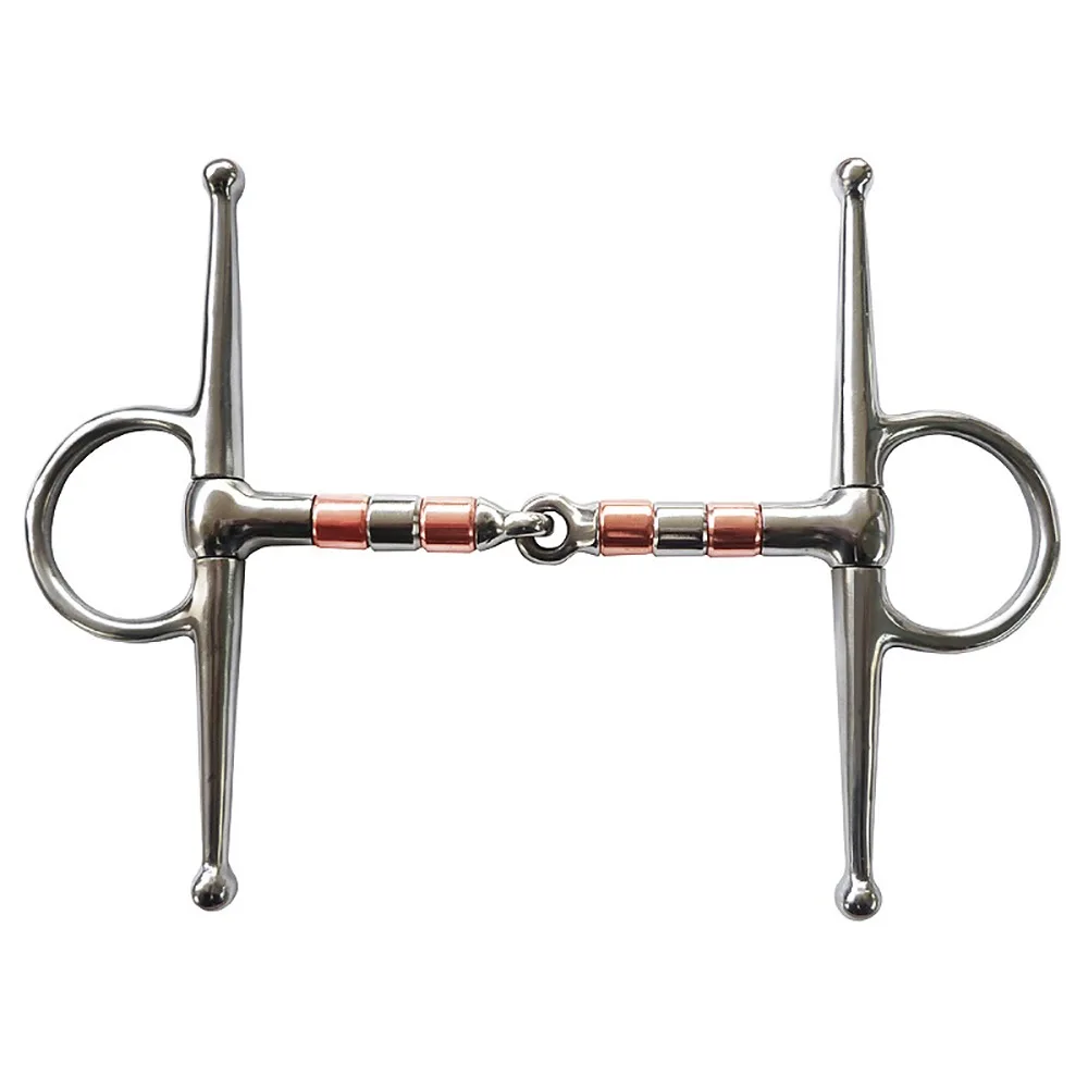 1Pcs New H Shape Horse Bit Sturdy Stainless Steel Horse Mouth Ring Stallion Training Bit Horse Riding Snaffle Tool