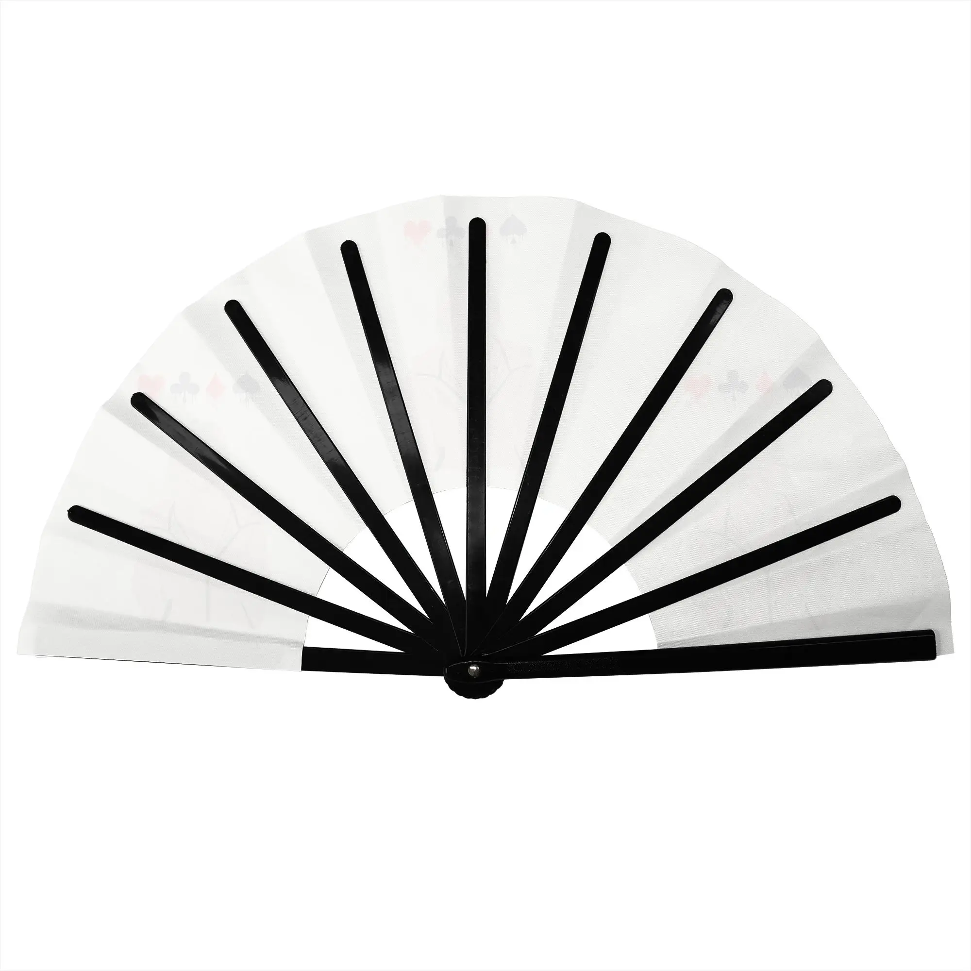 Alice Cartoon In Borderlandes - Chishiya Folding Hand Fan Polyester Fabric Fan Fashion Summer Accessory Decorative Fans