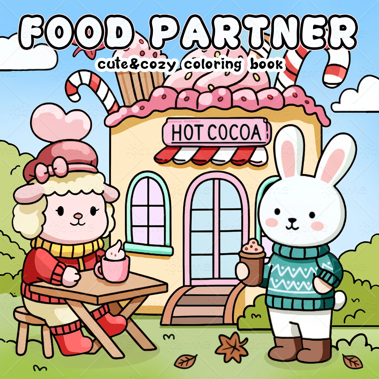 Food Y Snacks Coloring Book - FOOD PARTNER : Coloring Book for