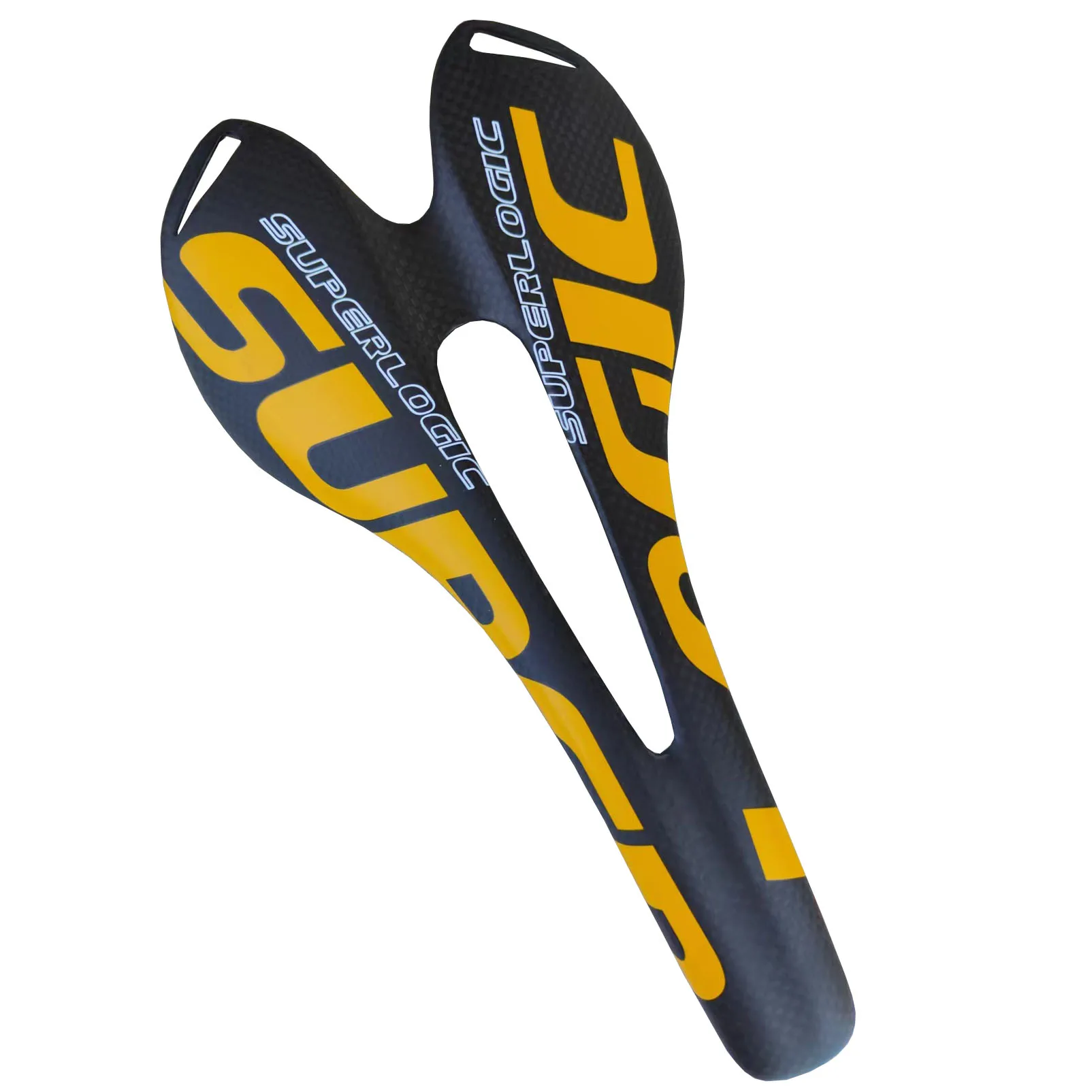 superlogic 3K Vollcarbon-Fahrradsattel für Rennrad und MTB, mattierter Fahrradsitz, 275*143mm, Fahrradteile – Detail 8