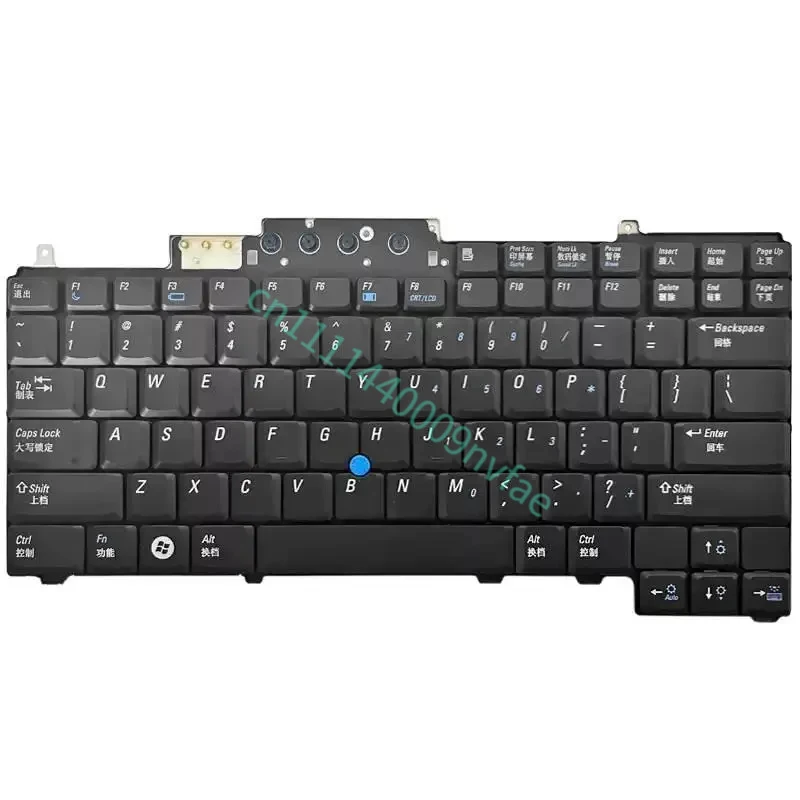 90% New Refurbished US Layout Black Keyboard for Dell Latitude D620 D630 D631 D820 D830 0JW467 14PTDH3579 0.3