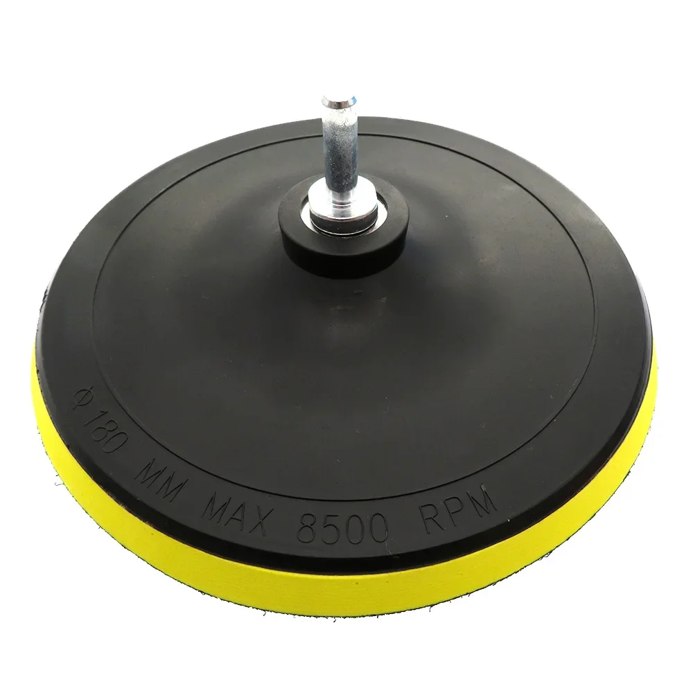 Imagem -03 - Carro Polimento Pad Kit para Carro Polimento a Disco Encerando Esponja Polimento Kit Adaptador de Broca 7