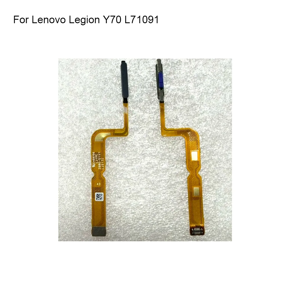 

For Lenovo Legion Y70 L71091 Fingerprint Sensor Home Return Key Menu Button Flex Ribbon Cable Black White Blue Green