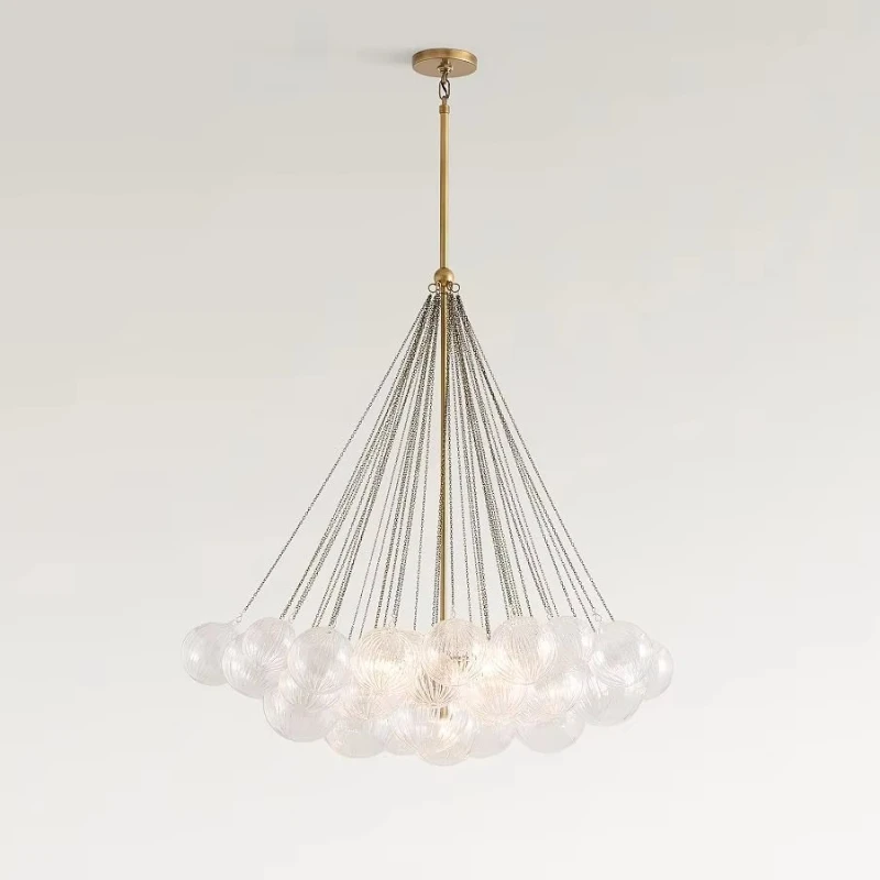 Interior living room with electricity seller simple spirit and made of brass, vintage brass veneer chandelier