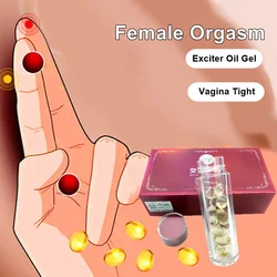 Female Orgasm Exciter Oil Gel Aphrodisiac Libido Enhancer Vagina Tight Stimulant Intense Exciting Women Enhance Climax Sexual 18