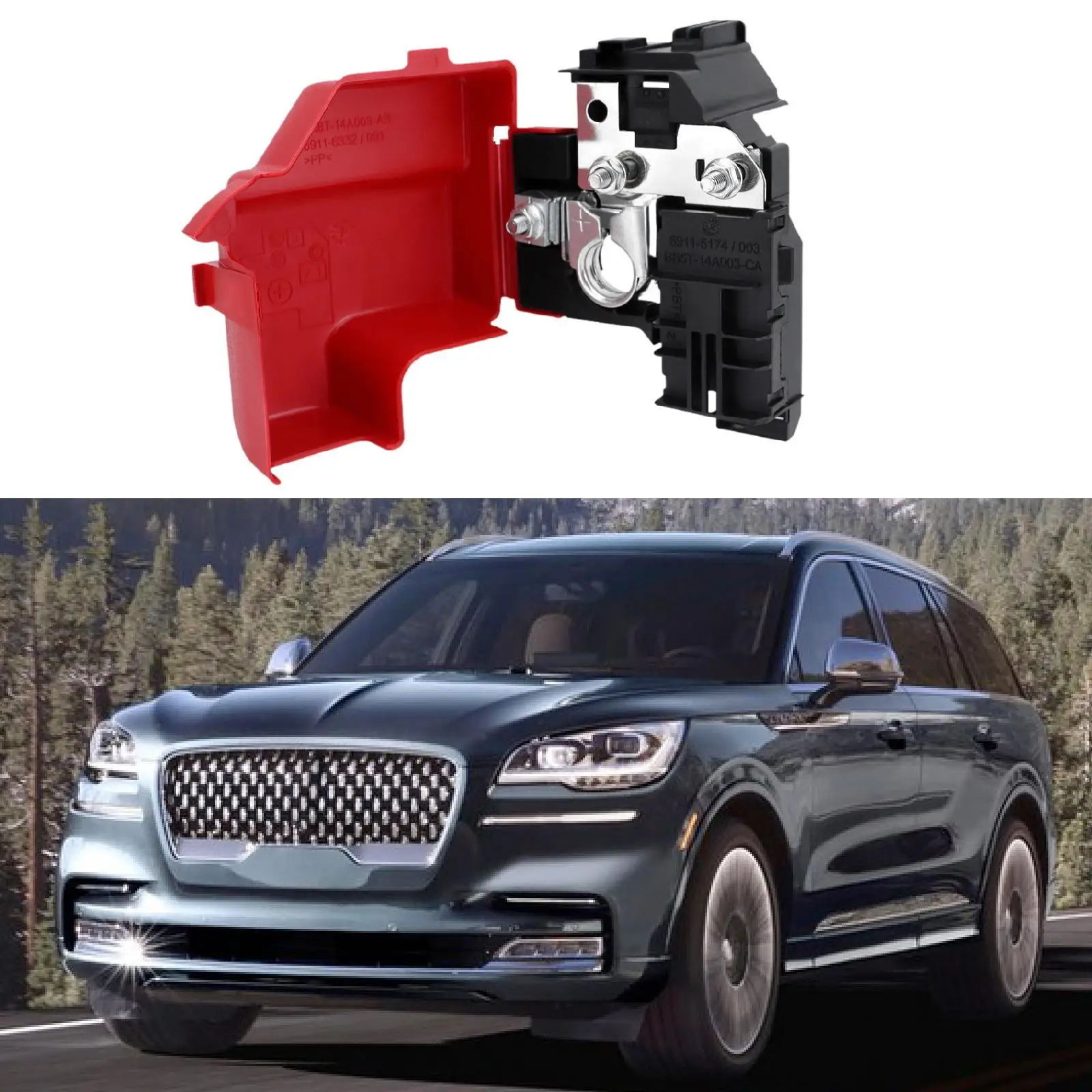 

Battery Terminal Block 956-211 High Performance for Ford Flex