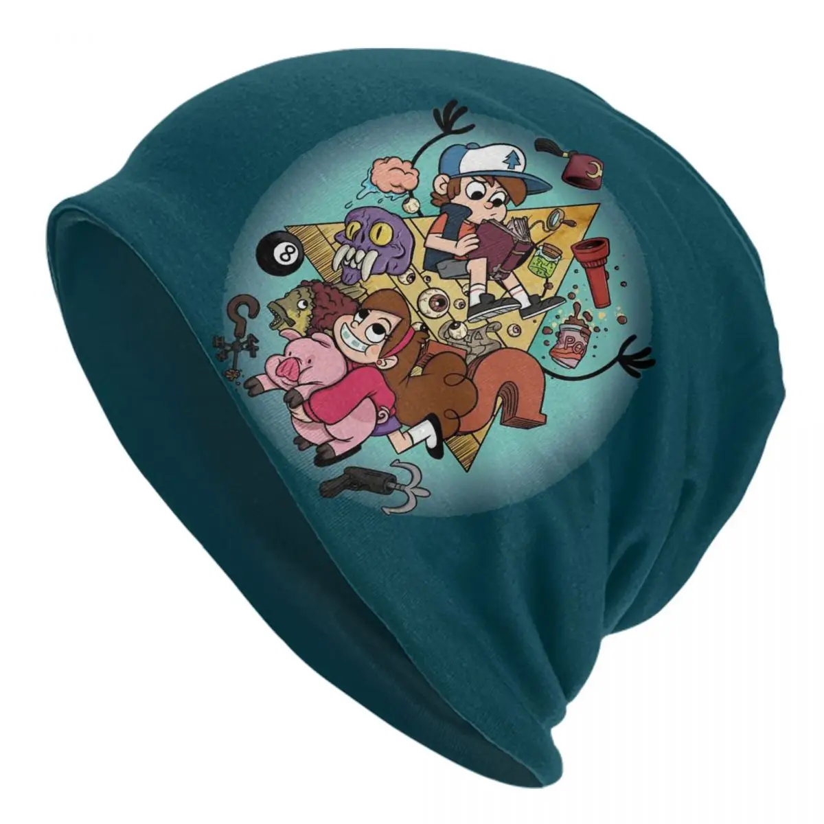 

Пользовательские обои Gravity Falls Skullies шапочки шапки унисекс зимняя теплая вязаная шапка модные шапки для взрослых уличная лыжная шапка