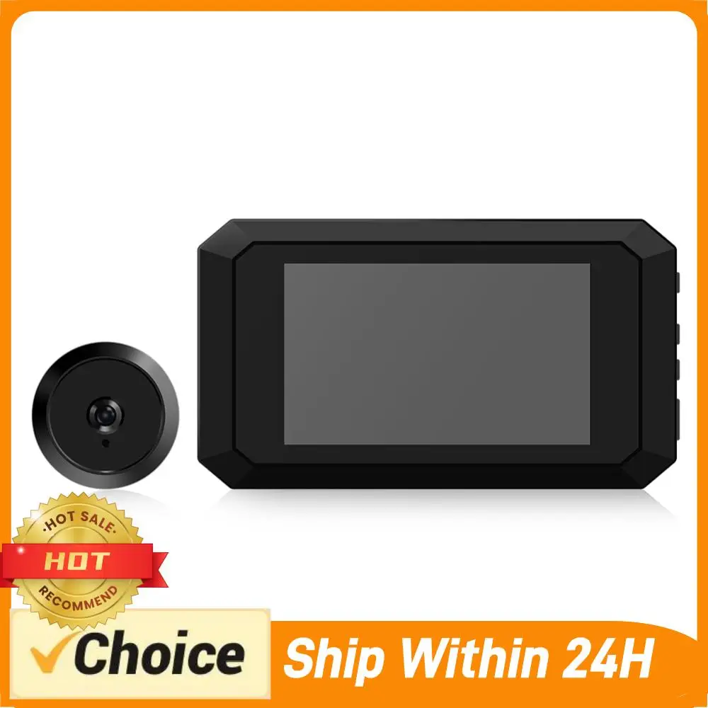 

Digital Magic Eye Electronic Viewfinder Night Vision Door Peephole Camera 3.97in LCD Screen 1400mAh Build-in Lithium Battery
