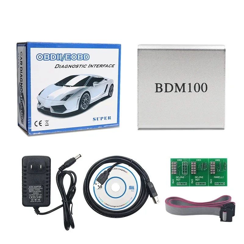 NEW BDM 100 ECU Programmer ECU Chip Tool BDM100 V1255 ECU Plasher Car Styling BDM100 CDM EDC 1255