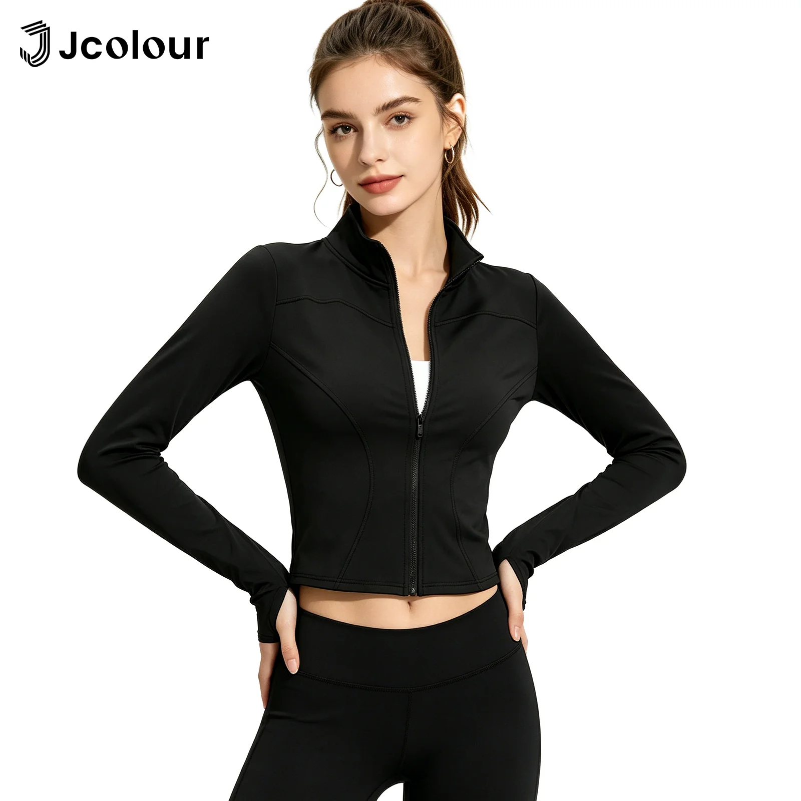 Jaqueta Feminina Jcolour Slim com Proteção Solar UV50+
