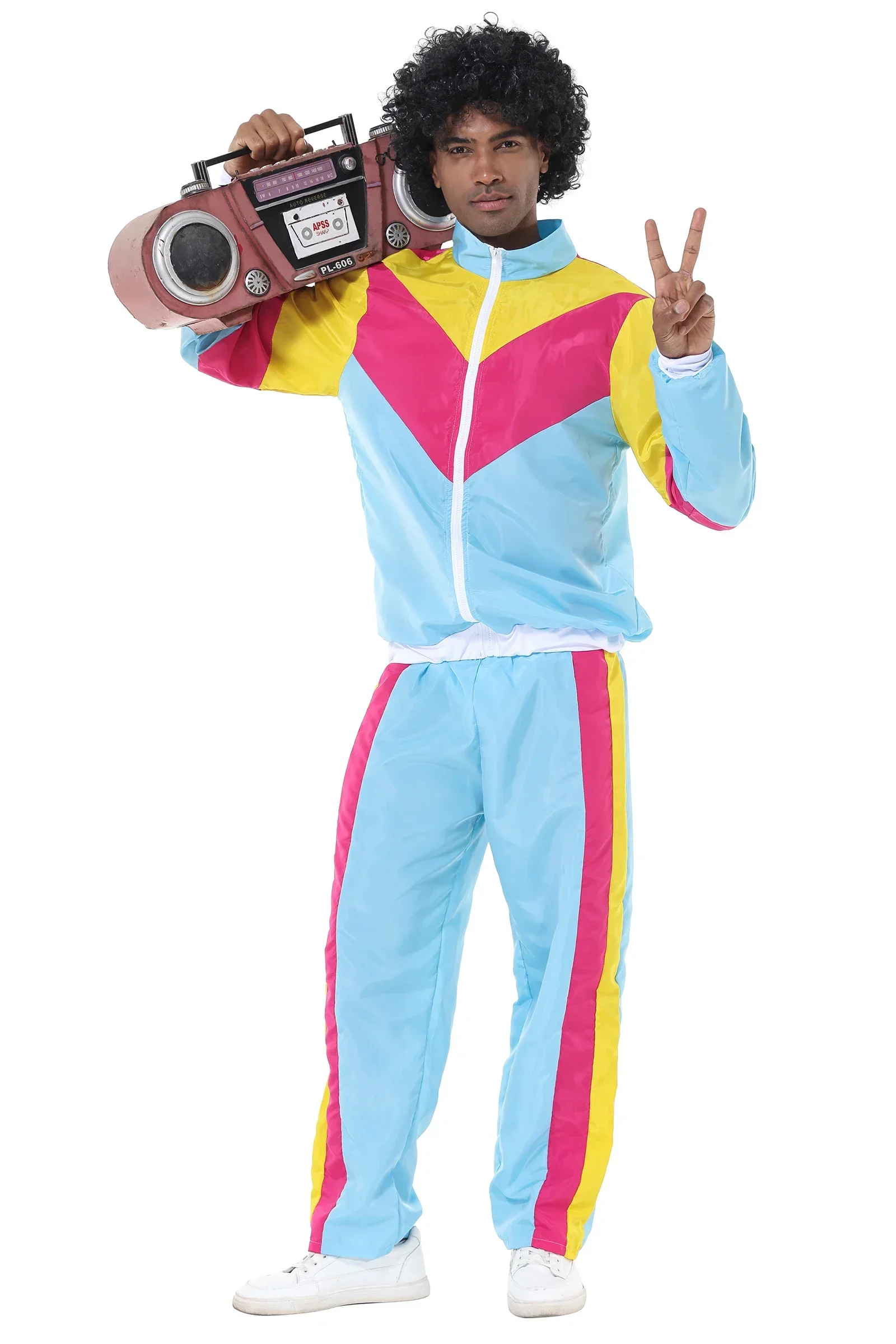 Meerdere Koppels Hippie Kostuum Mannen Vrouwen Retro Jaren 70 Rock Disco Hippie Outfit Cosplay Carnaval Halloween Fancy Party Dress