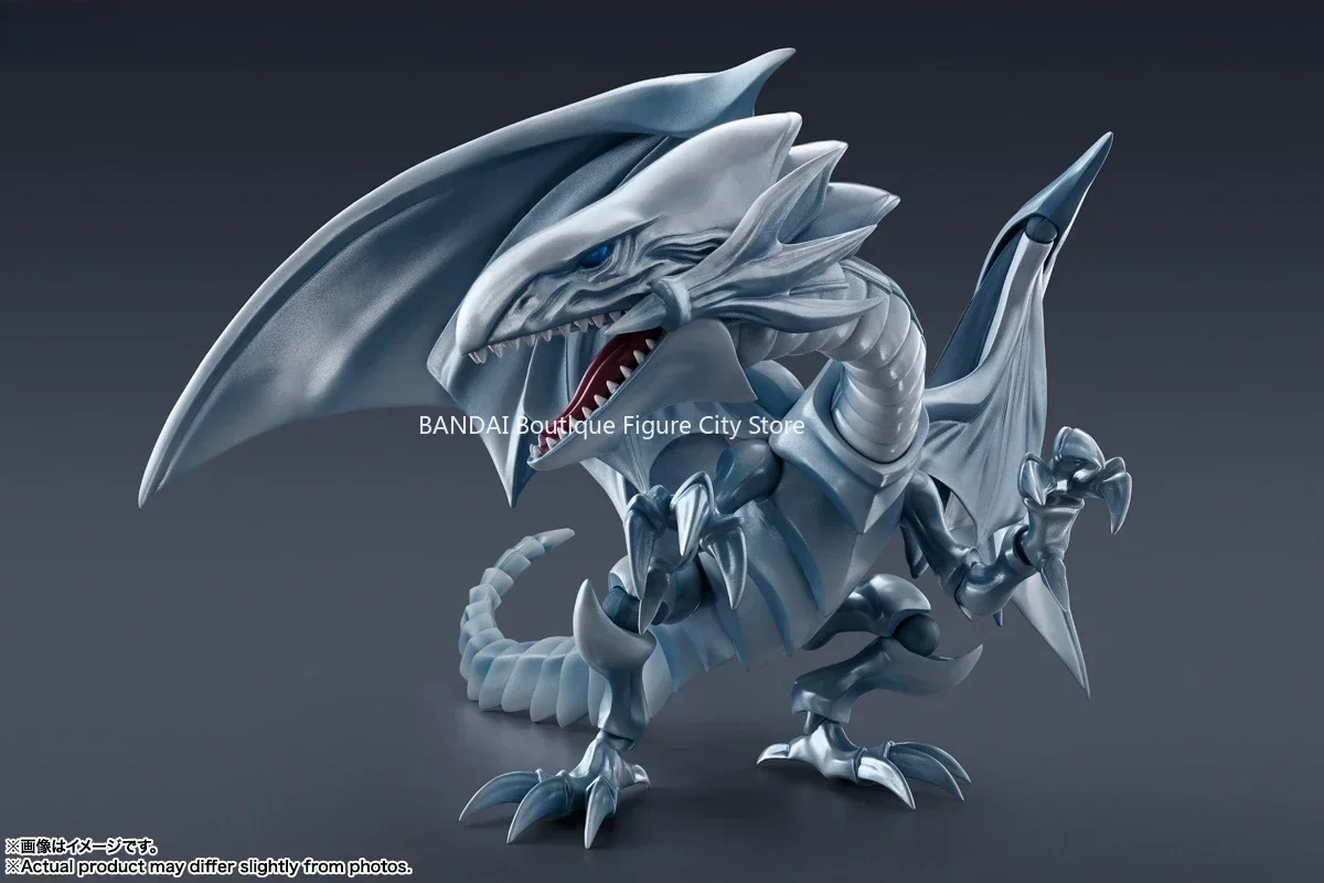 Bandai SHM-Yu-Gi-Oh, version normale, en stock Dragon Noir aux Yeux Rouges et Dragon Blanc aux Yeux Bl192., Figurine Mobile, Modèle Cadeau