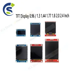 TFT Display 0.96 / 1.3 1.44 1.77 1.8 2.0 2.4 Inch IPS 7P SPI HD 65K Full Color LCD Module ST7735 Drive IC For Arduino