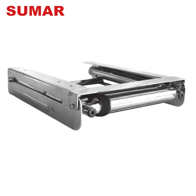 حار بيع سلامة الغوص المضادة للانزلاق البلاستيك خطوة السفينة سلم متداخل الأجزاء لمنصة