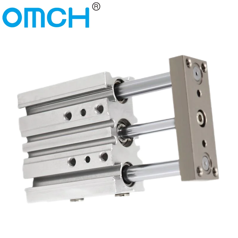 MGPM Series Pneumatic Compact Guide Cylinder MGPM12 MGPM16 MGPM20 MGPM25 MGPM32 MGPM40 MGPM50 MGPM63 MGPM80 Stroke 10mm-300mm