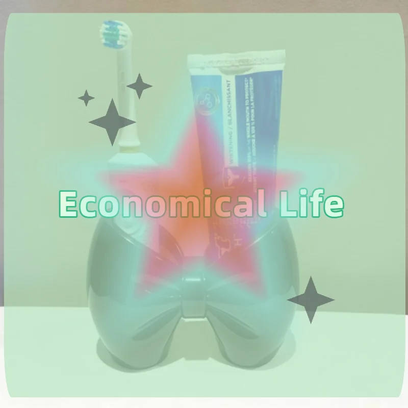 

[MOA]1Pcs Creative Plastic Bow Toothbrush Holder Freestanding Ideal For Bedroom And Bathroom Decor Bathroom Accessories[MOA]