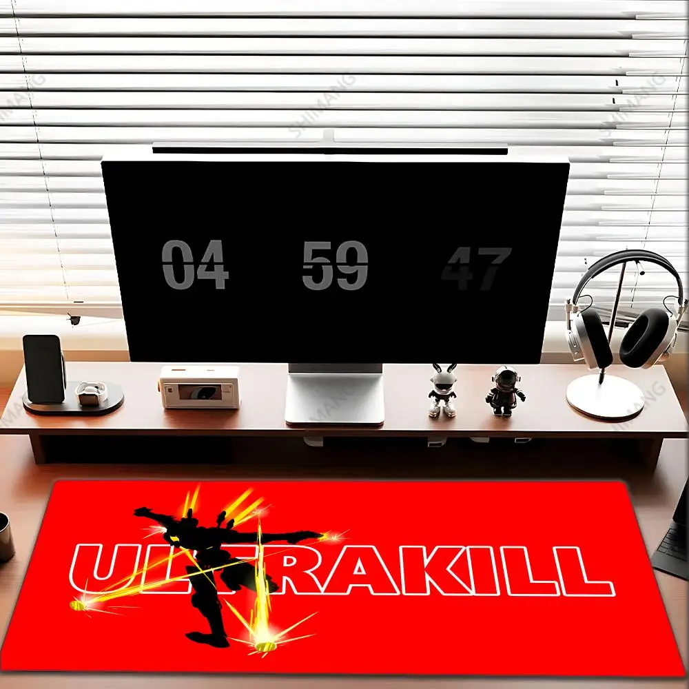 Fast-paced retro shooter ULTRAKILL Mouse Pad Computer Mouse Pad Gaming MousePad keyboard Waterproof Office Mouse Mat Gamer