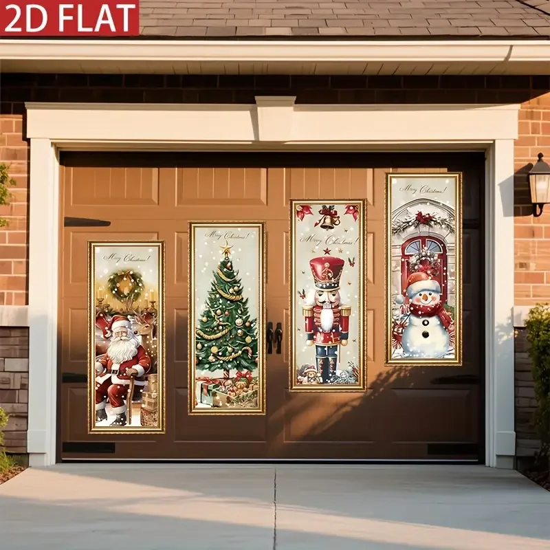 4 طائرات ثنائية الأبعاد، وديكورات حفلات المهرجانات الداخلية، وزخارف عيد الميلاد وأقمشة معلقة لعيد الميلاد #5