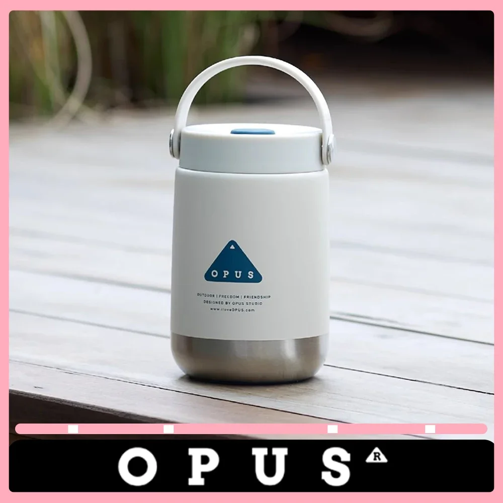 OPUS Coffee Heat Preservation Water Cup Bottle Portable 380ml 270ml Stainless Steel Inner Liner Water Cup Kettle Outdoor Camping