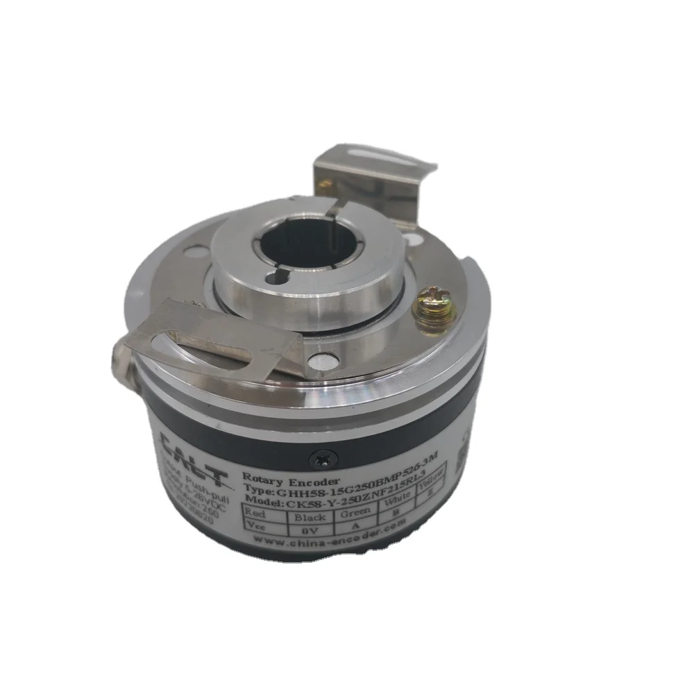 

GHH58-15G250BMP526-3M Энкодер с полым валом 250p/r Замена для CK58-Y-250ZNF215RL3