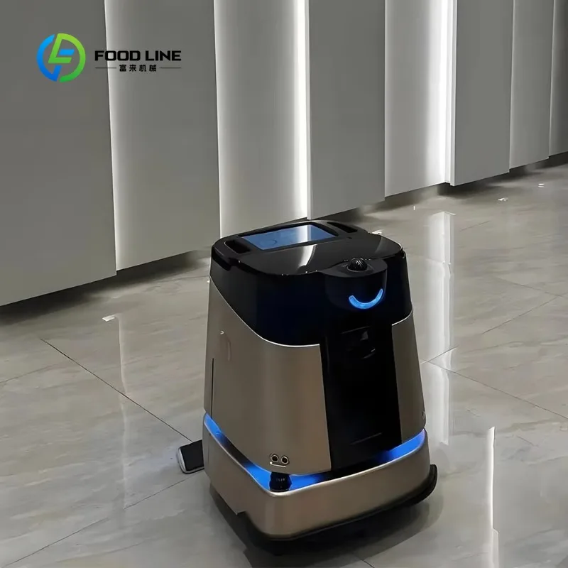 Custom Autonomous Obstacle Avoidance Cleaning Robot Smart 3-in-1 Sweeping Vacuum Mopping Machine for Commercial & Indoor Use