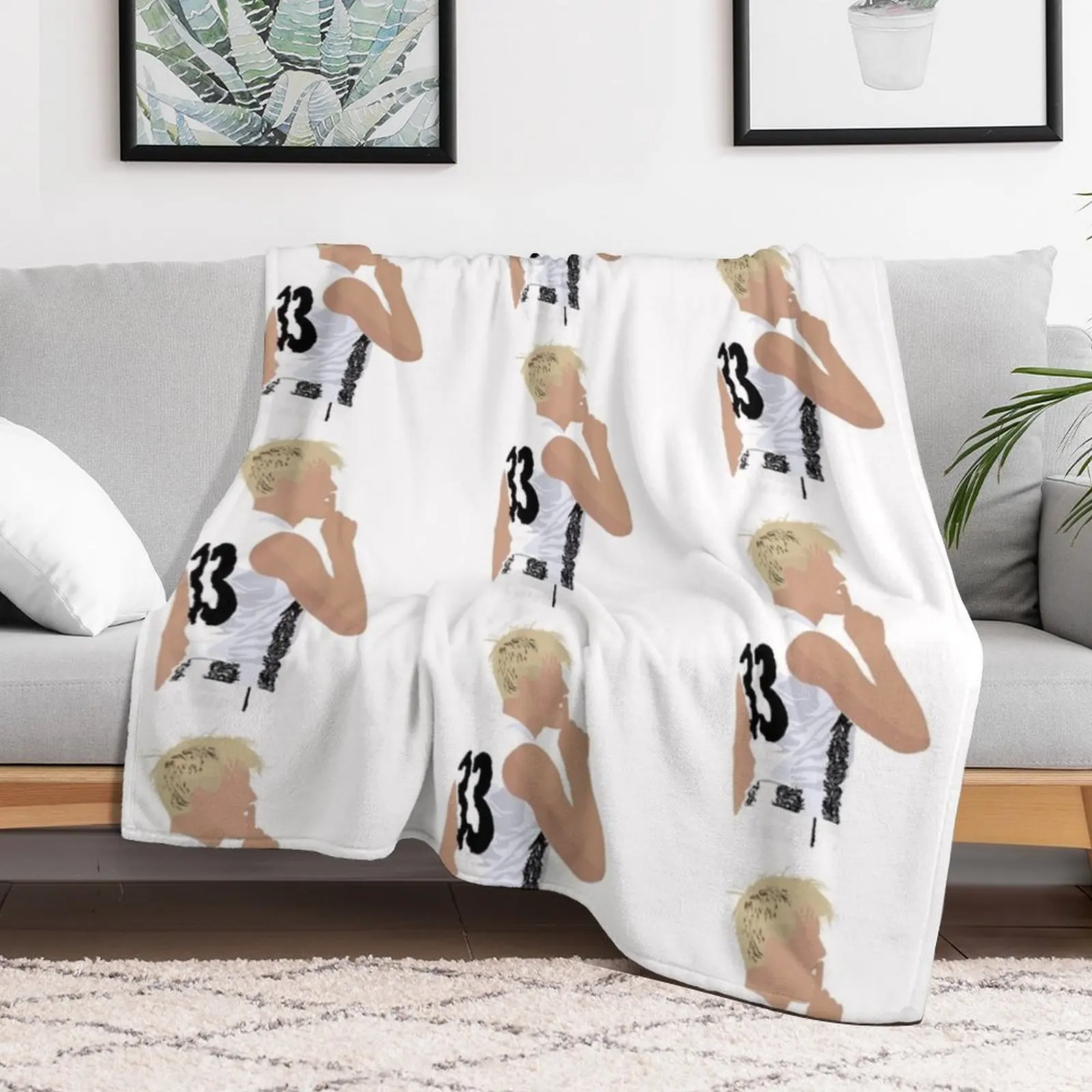 

JACK GINNIVAN Shhhh Throw Blanket Cute Custom Bed covers Blankets