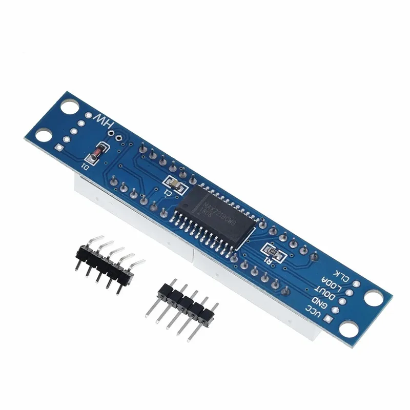 وحدة التحكم في عرض الأنبوب الرقمي MAX7219 CWG مكونة من 8 أرقام باللون الأحمر ثلاثة IO لـ Arduino MAX7219 CWG 8 أرقام عرض الأنبوب الرقمي