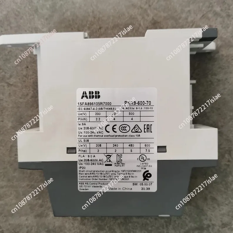 ABB Soft Starter PSR9-600-70