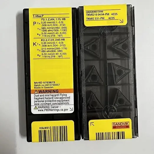 

TNMG 160404-PM 4225 /Original genuine CNC alloy blade 10 PCS