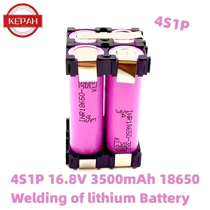 NEW 20A 18650 35E 3500mAh 7000mAh 2S 3S 4S 5S 6S /1P 2P 7.4V 12.6V 14.8V 18V 25.2V For Screwdriver batteries weld battery pack