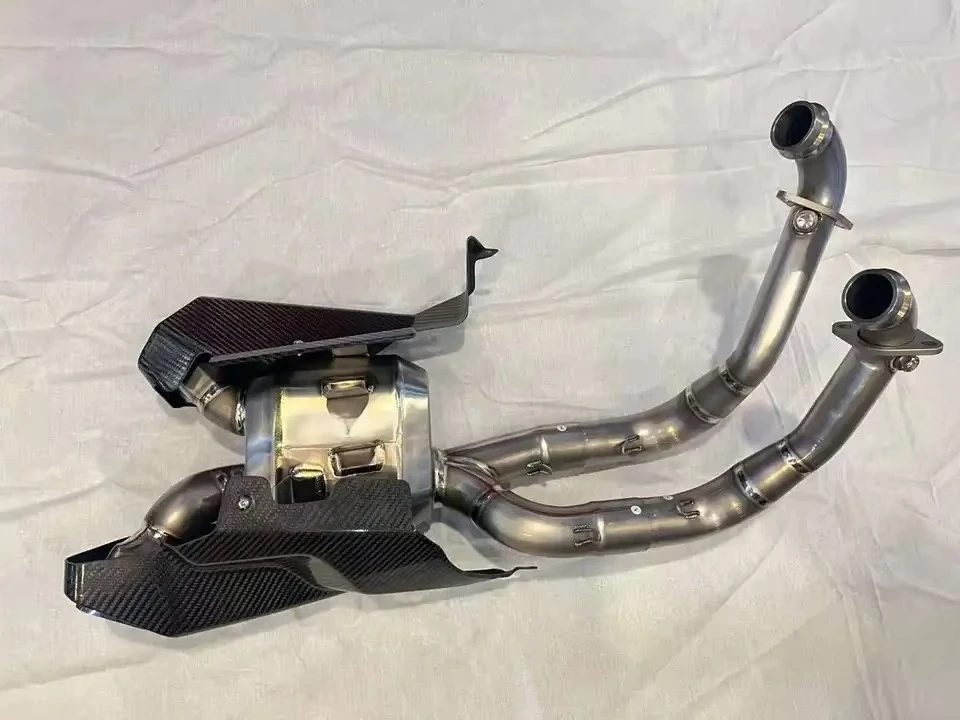 High Performance Motorcycle Titanium Exhaust Pipe System for Aprilla RS660