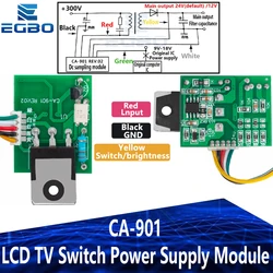 LCD TV Switch Power Supply Module 12/24V 46 inch Step Down Buck Module Sampling Power Module For 46''Display Maintenance CA-901