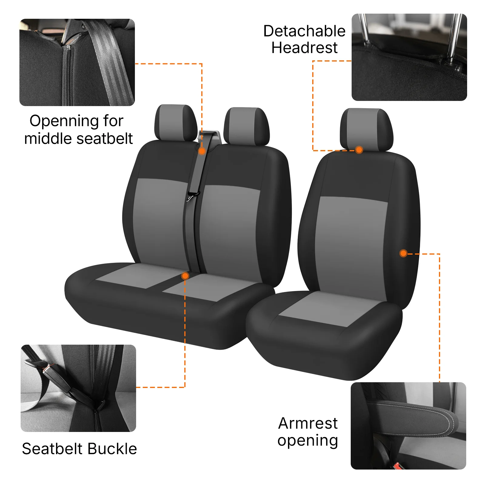 Universal Truck Seat Cover Automotive Seat Accessories Automotive Interior image 6