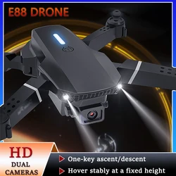 E88 ProIntelligent Folding Drone Supports single/Dual Camera Switching 4KPicture Quality+Wide-angle Shooting WiFiDirect Real-Tim