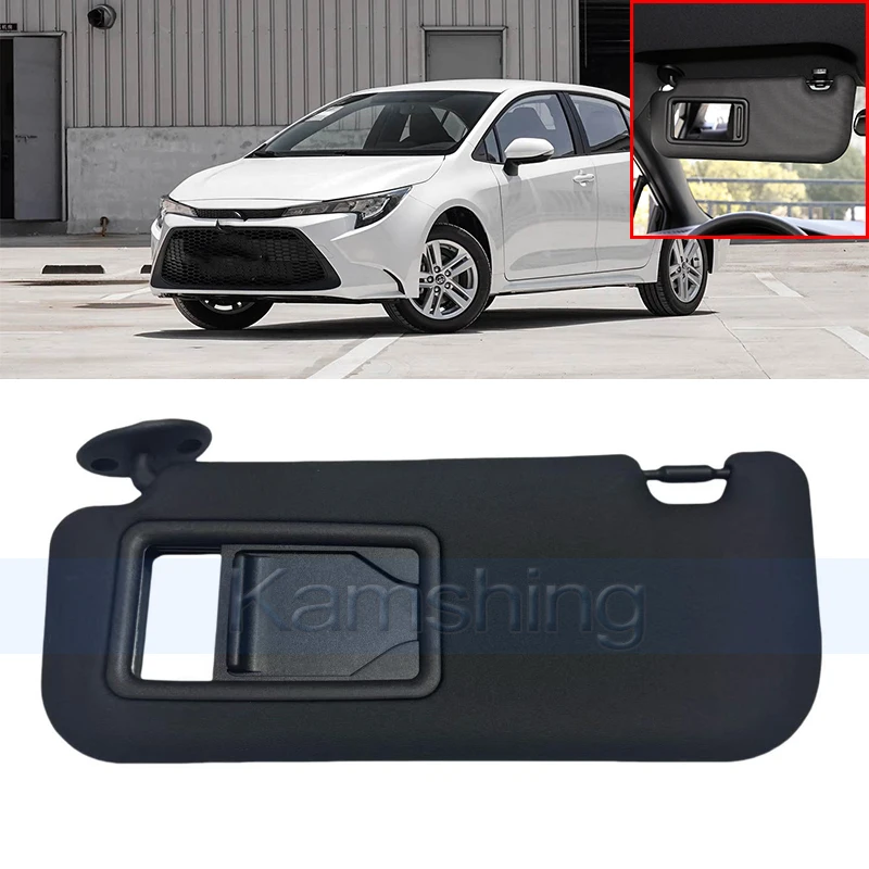 

Kamshing Car Inside Sunvisor For Toyota Levin 2019-2024 Sun Shield Front Sunshade Sun Visor