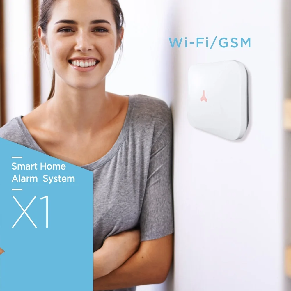 Sistema de alarma inteligente para el hogar, alarma inalámbrica con wifi, gsm, monitorizada, para puerta y ventana