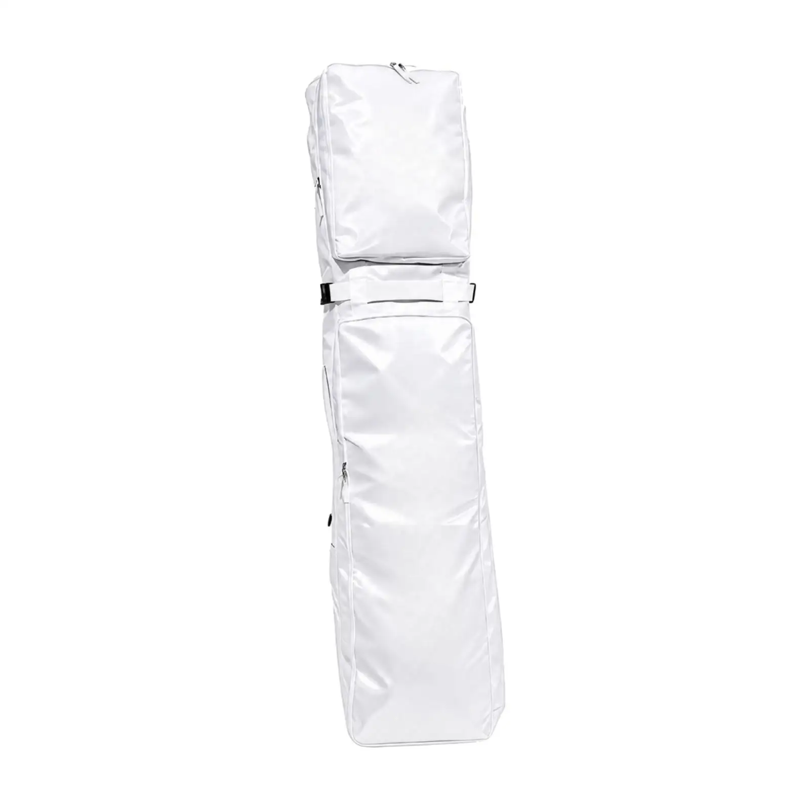 Wheeled Ski and Snowboard Equipment Bag Large Capacity Rolling Ski Bag with Backpack Straps Zippered Spacious