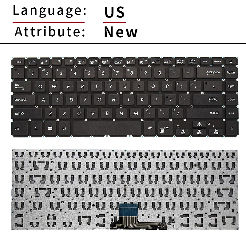 Teclado de ordenador portátil Original para ASUS VivoBook S15, F510, F510U, F510UA, F510UQ, S510U, S510UA, S510UN, S510UQ, S5100UQ