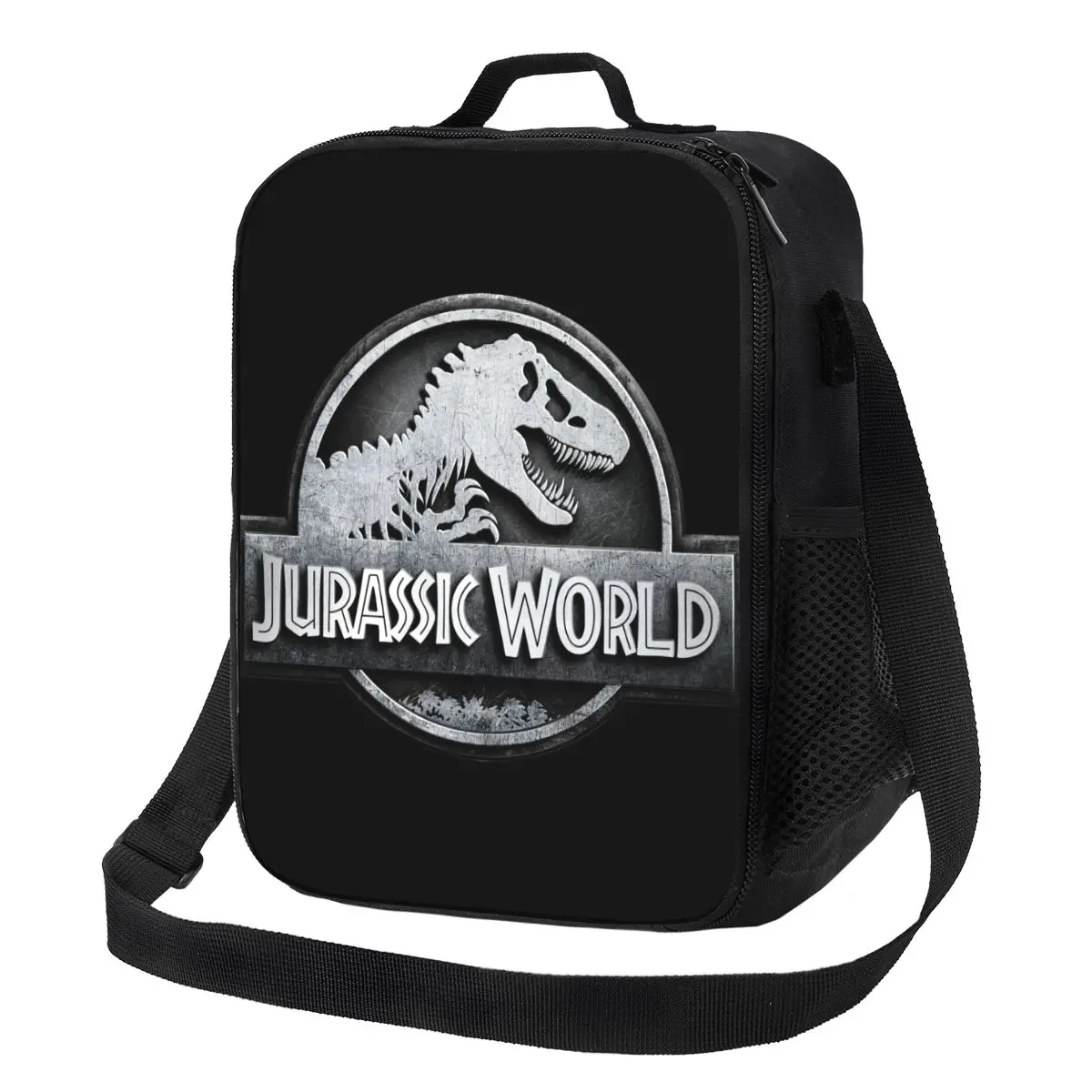 Jurassics Park Resuable Lunch Box for Leakproof Dinosaur Print Thermal Cooler Food Insulated Lunch Bag Kids School Children