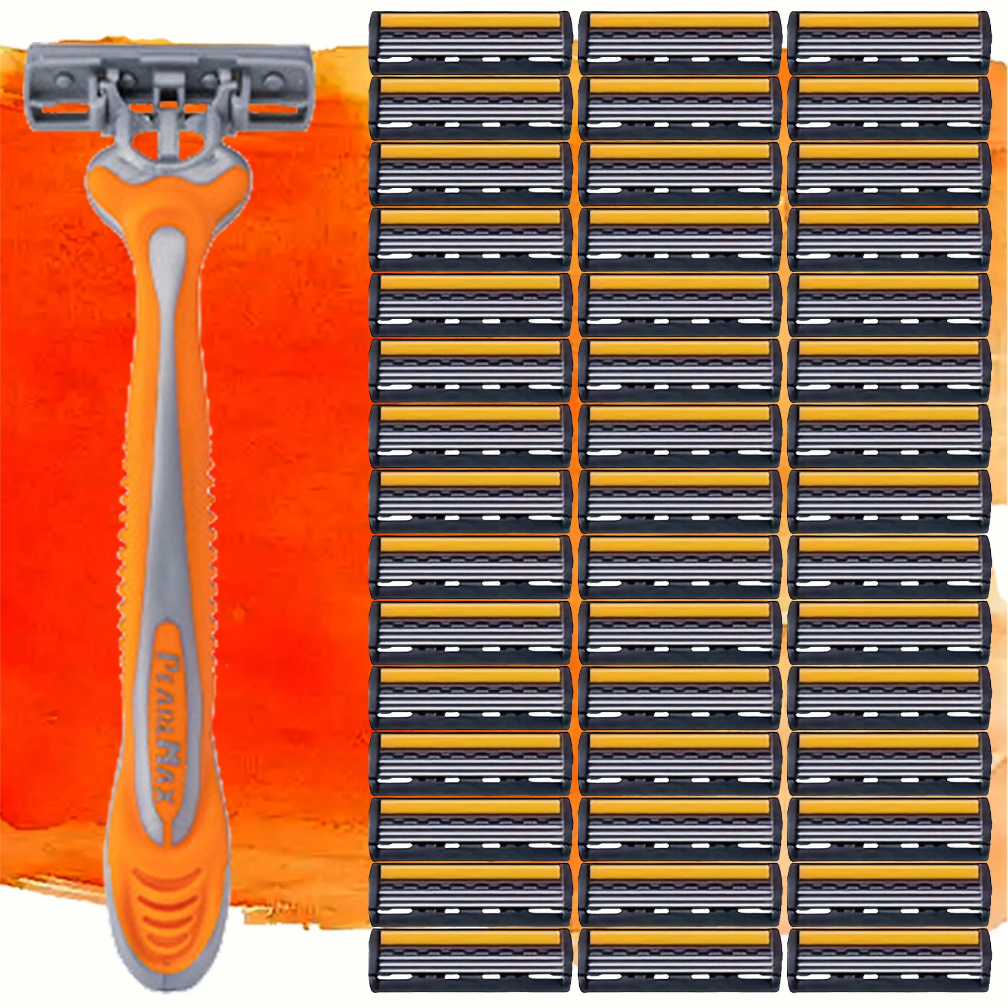 ماكينة حلاقة كلاسيكية للرجال بشفرات حادة ومقبض مضاد للانزلاق، أداة تجميل الوجه للرجال، هدية يجب اقتناؤها لعيد الحب #1