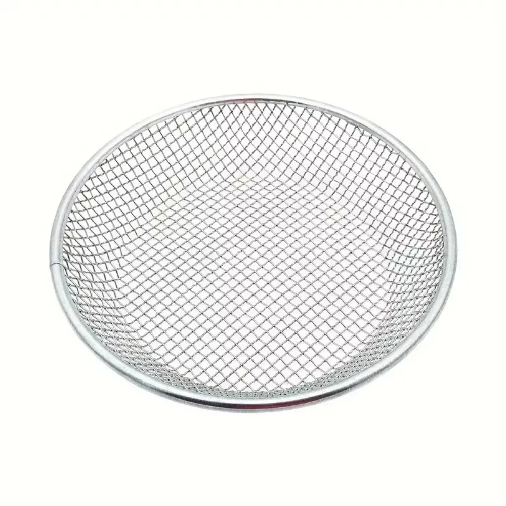 4/6/8 MM Garden Soil Sifter Round Rust-Resistant Metal Soil Sieve Sifting Equipment Heavy Duty Rock Dirt Separator Gardening