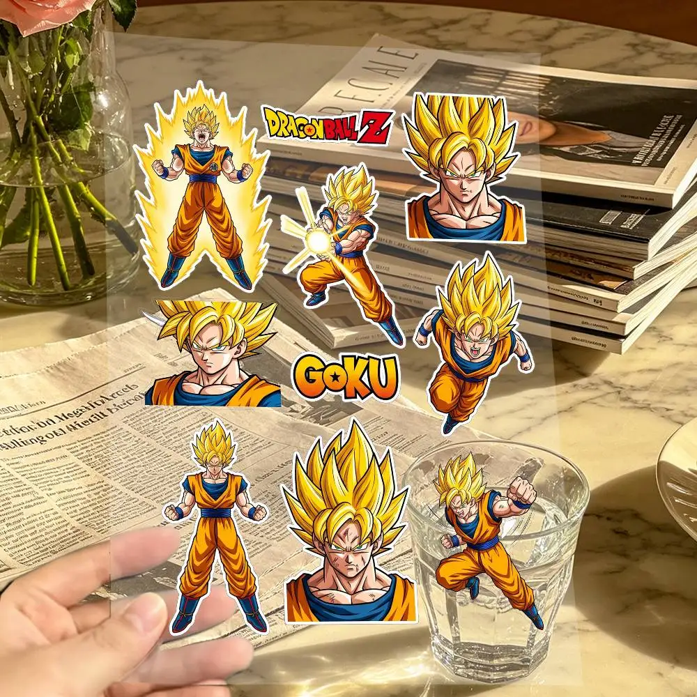 Dragon Ball Aufkleber-Set, hochwertig bedruckte und ausgestanzte Aufkleber, Motorrad-Aufkleber
