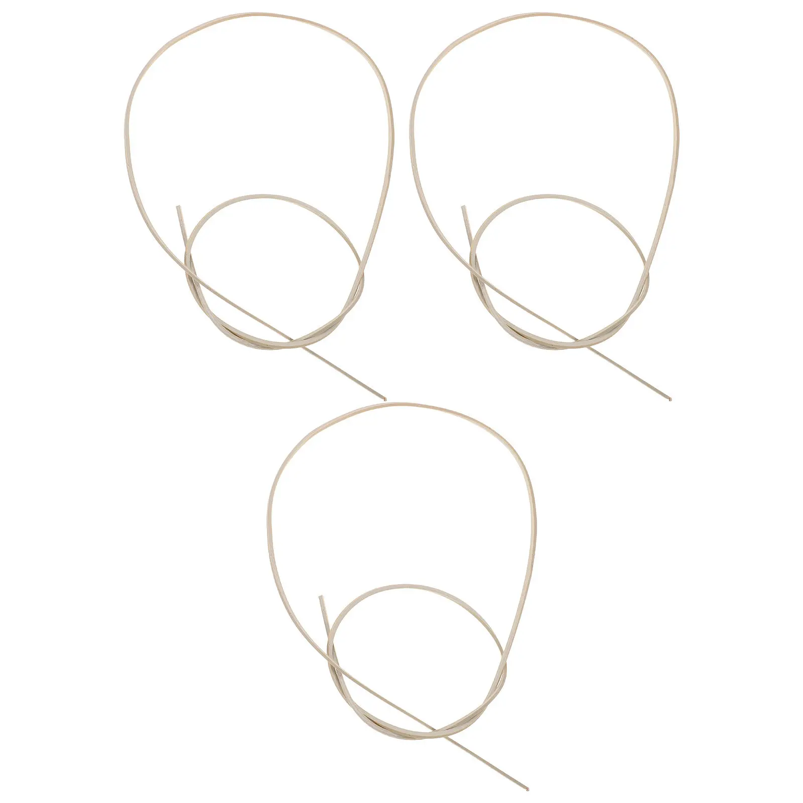 3Pcs Gyro Thread Rotating Gyro Cord Spinning Tops Accessory Replacement Rubber Band Adjustable Length for Family Play
