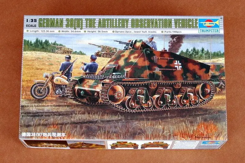 

Trumpeter 1/35 00355 German 38(H) Artillery Observation Vehicle