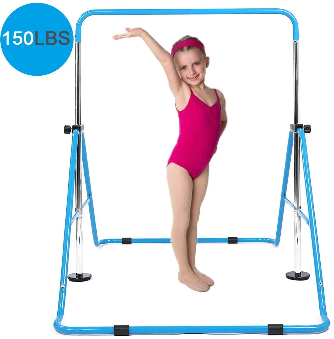 

Custom 130cm Adjustable For Kids Exercise Gymnastic Bar Horizontal Sports Gym Training Kids Kip Bar Gym Fitness Equipment