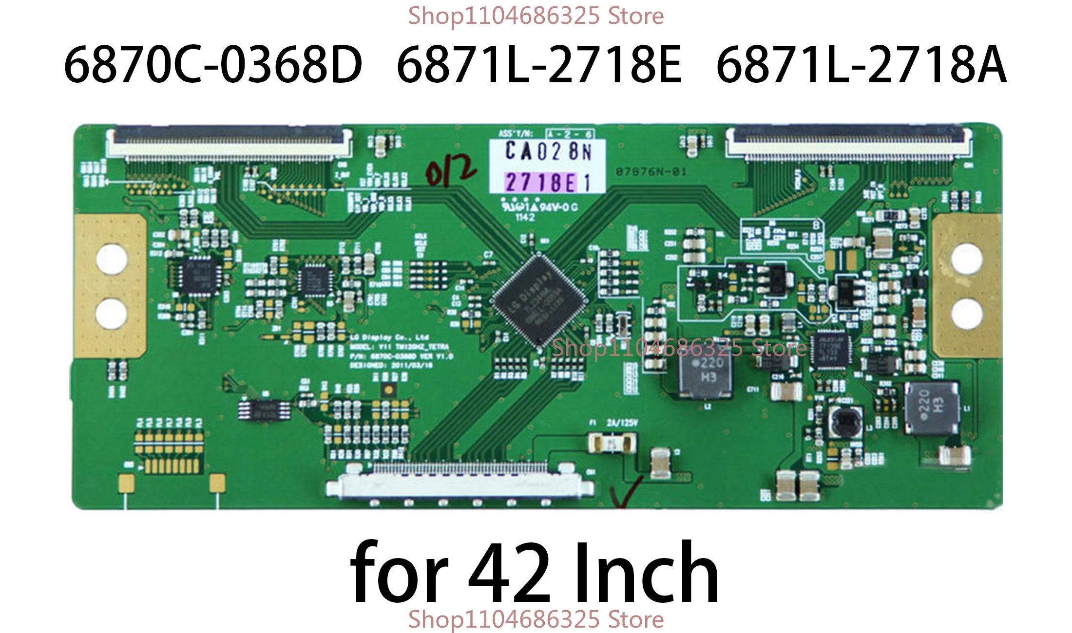 Логическая плата T-CON 6870C-0368D V11 TM120HZ_TETRA 6871L-2718E 6871L-2718A для Sony KDL-42HX650 KDL-42EX410 LG 42LV355A-ZH 42 дюйма