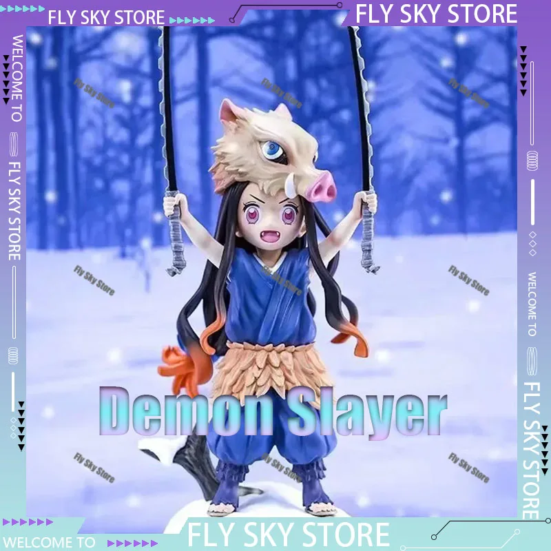 

In Stock Anime 19cm Demon Slayer Kamado Nezuko Kawaii Pig Figure Girls Series Action Characters Cute PVC Collection Toys Gift