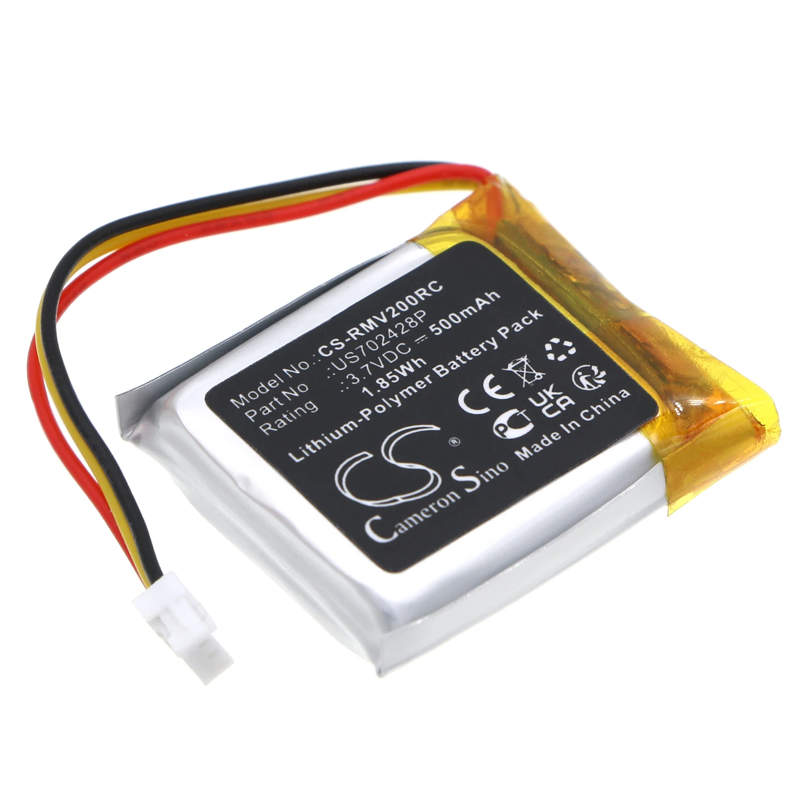 

Keyboard Mouse Battery For RAZER:US702428P,Viper Ultimate,RC30-030501,Viper V2 Pro,RZ01-0439,Cobra Pro,Deathadder V3 Pro,500mAh