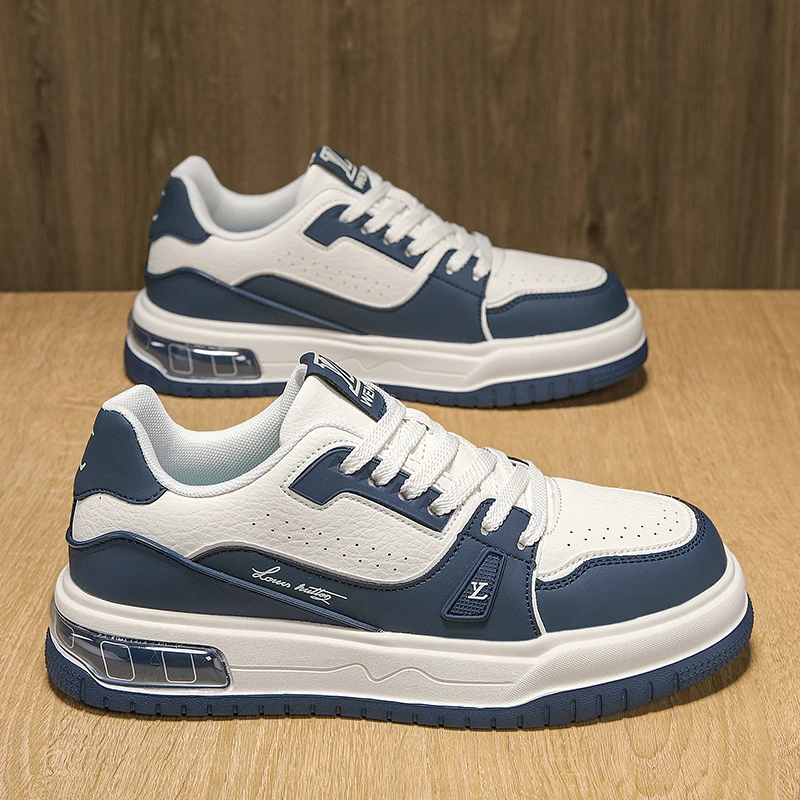 

Мужские кроссовки 2026: Новые летние повседневные студенческие черно-белые кроссовки «Панда» для мужчин, универсальные, на толстой подошве, нескользящие, спортивные, модные